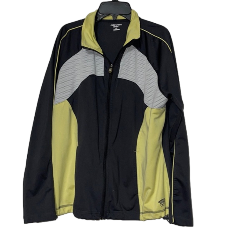 Nice Oleg Cassini Sport zip up jacket XL
